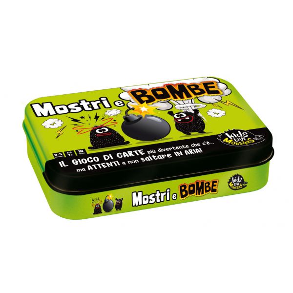 KIDS LOVE MONSTERS MOSTRI E BOMBE CARD GAME DISPLAY 12